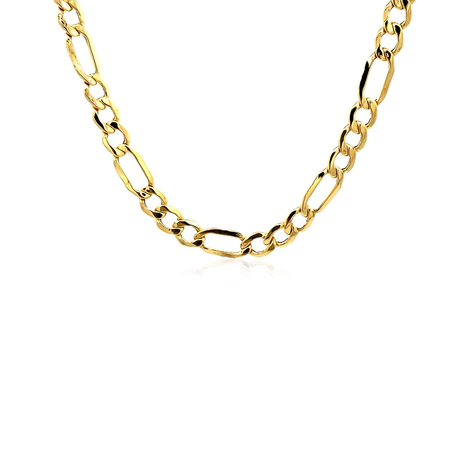 14k geelgouden Lite Figaro-ketting (5,60 mm)