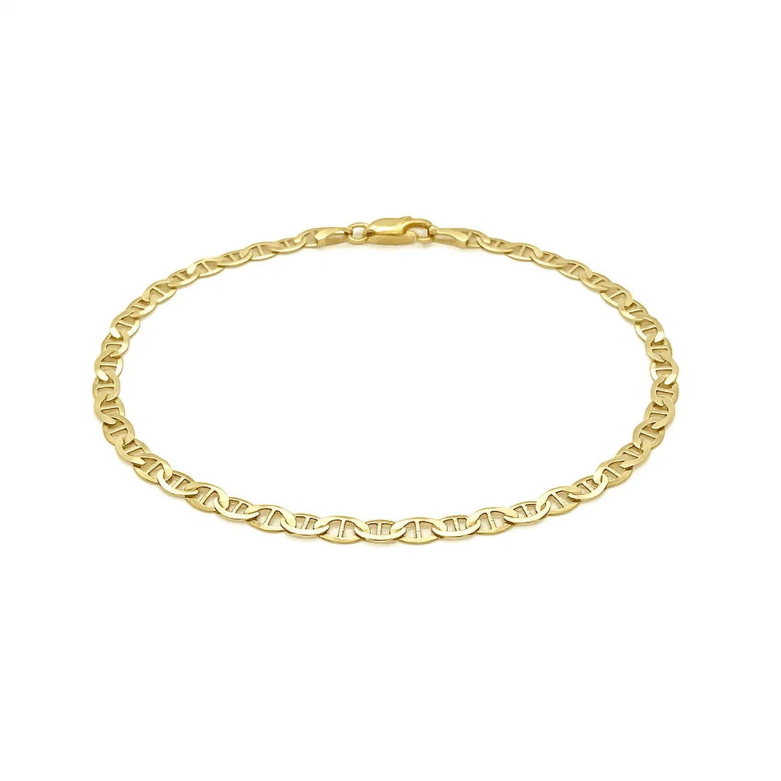 14k Yellow Gold Mariner Link Bracelet (3.20 mm)