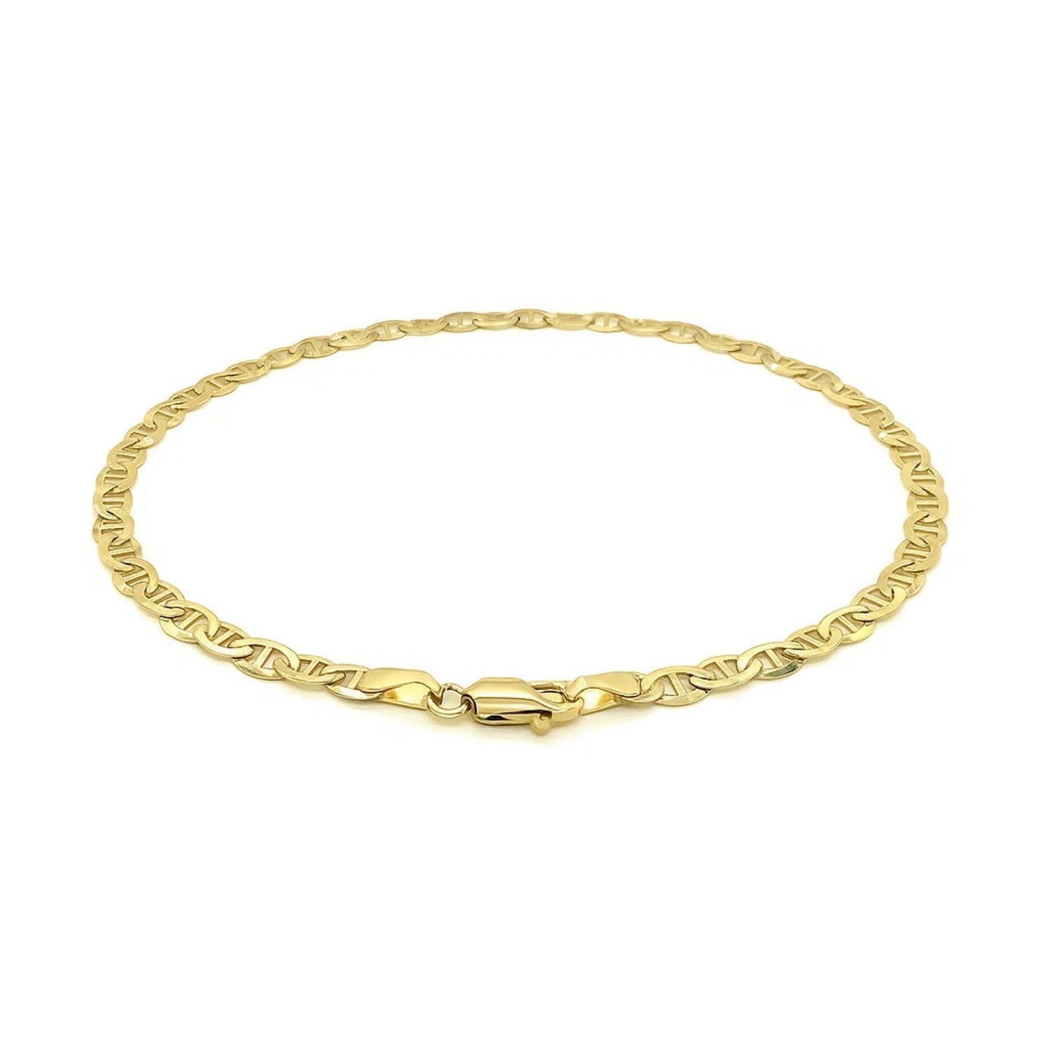 14k Yellow Gold Mariner Link Bracelet (3.20 mm)