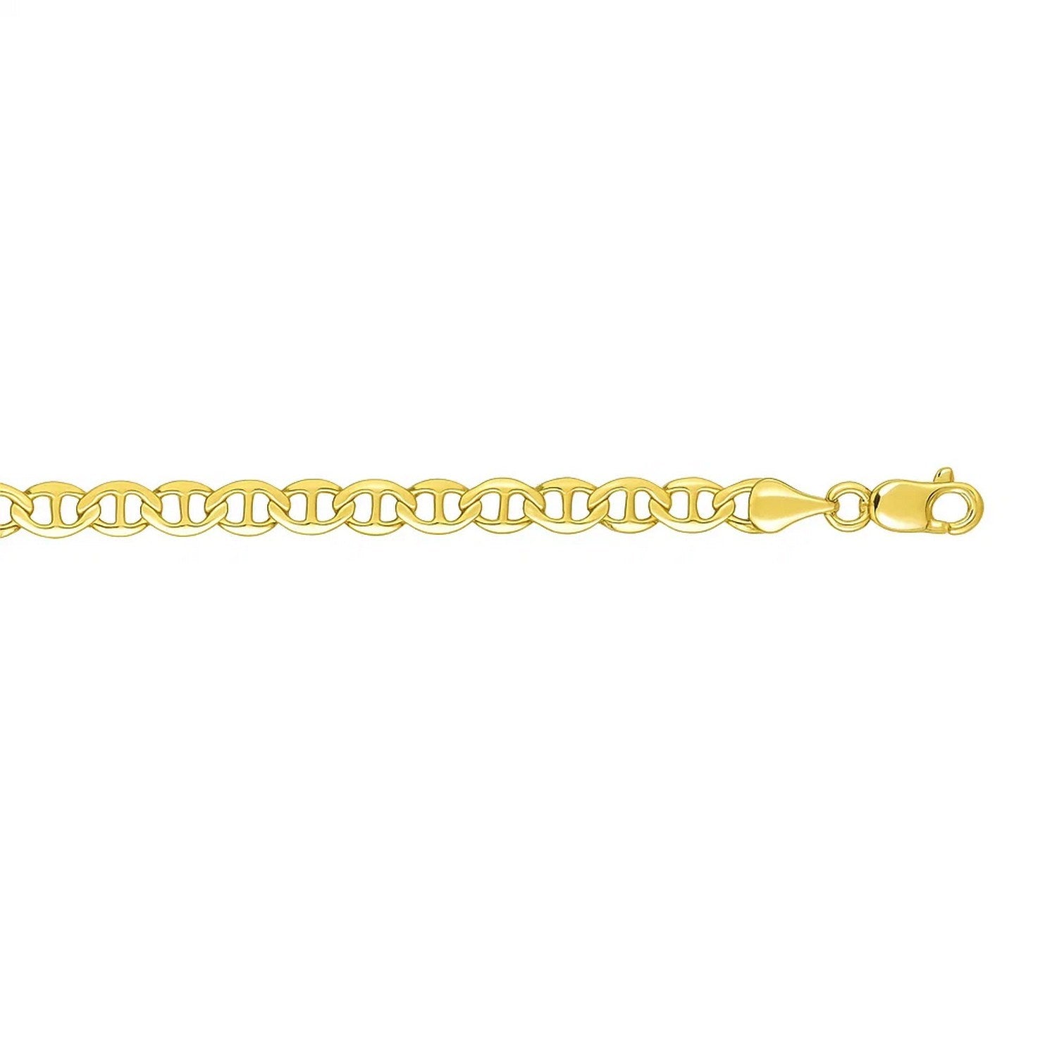 14k Yellow Gold Mariner Link Bracelet (4.50 mm)