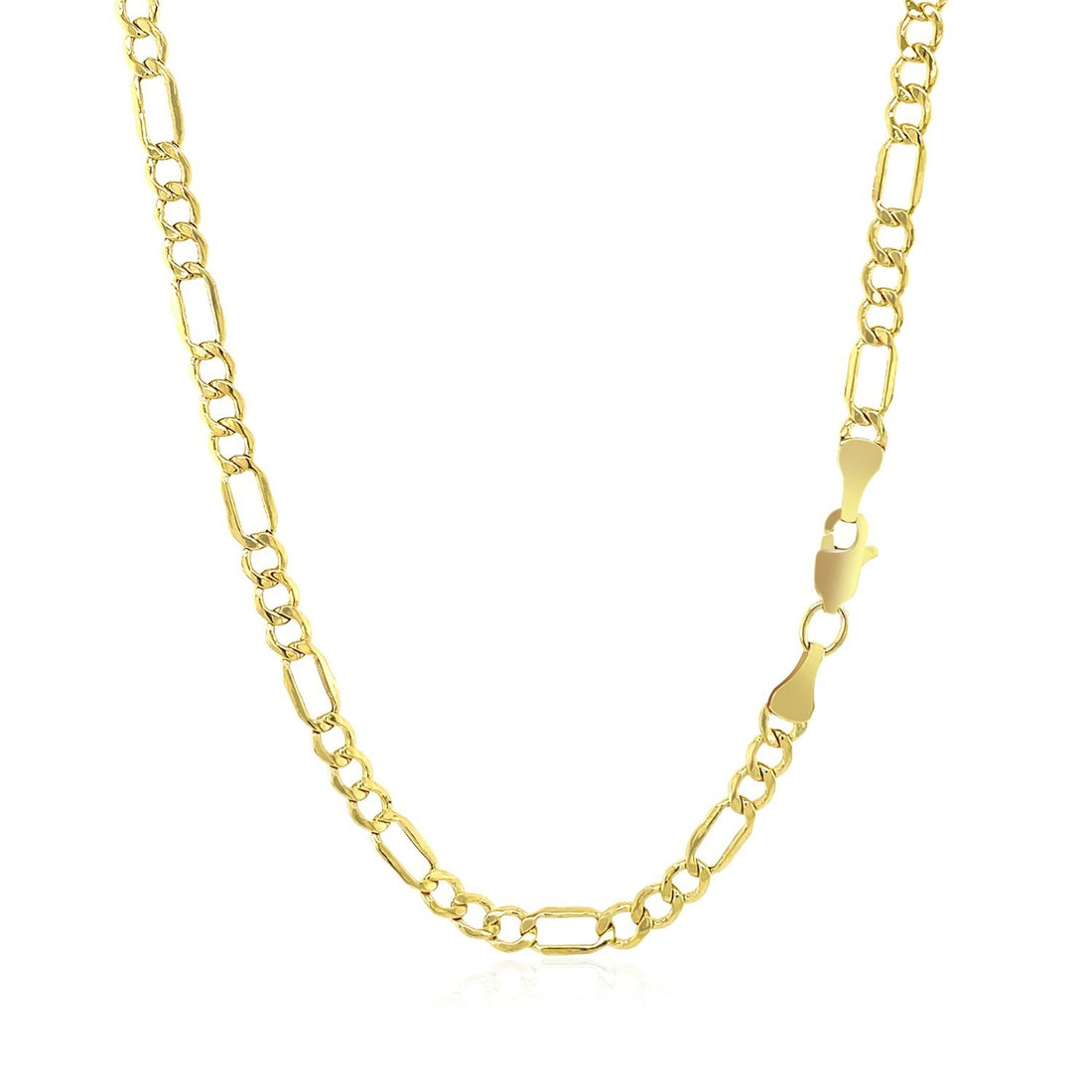14k geelgouden Lite Figaro-ketting (3,70 mm)