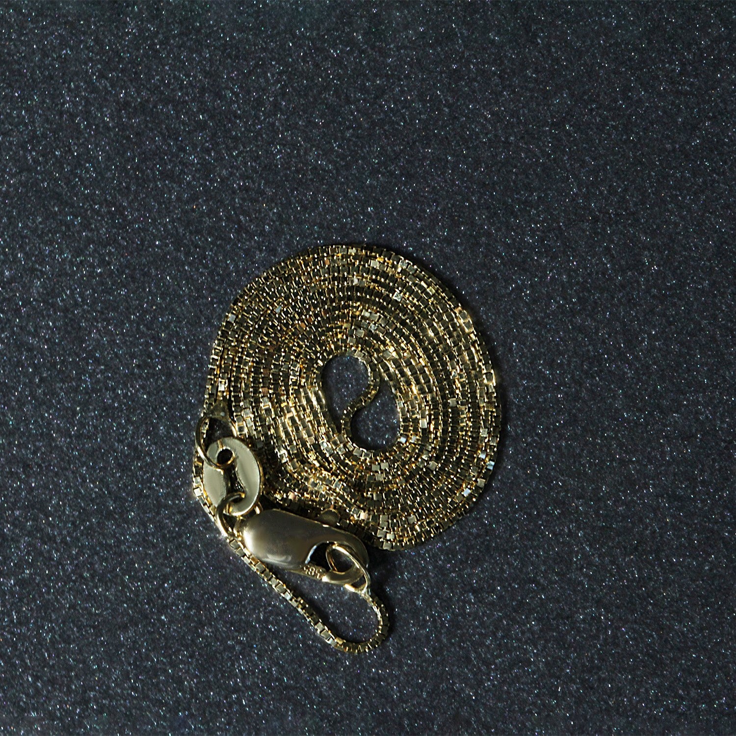 Chaîne classique en or jaune 14 carats (0,60 mm)