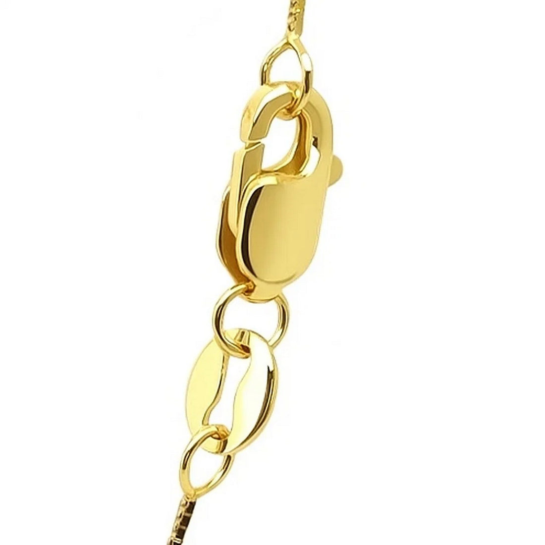 Chaîne classique en or jaune 14 carats (0,60 mm)