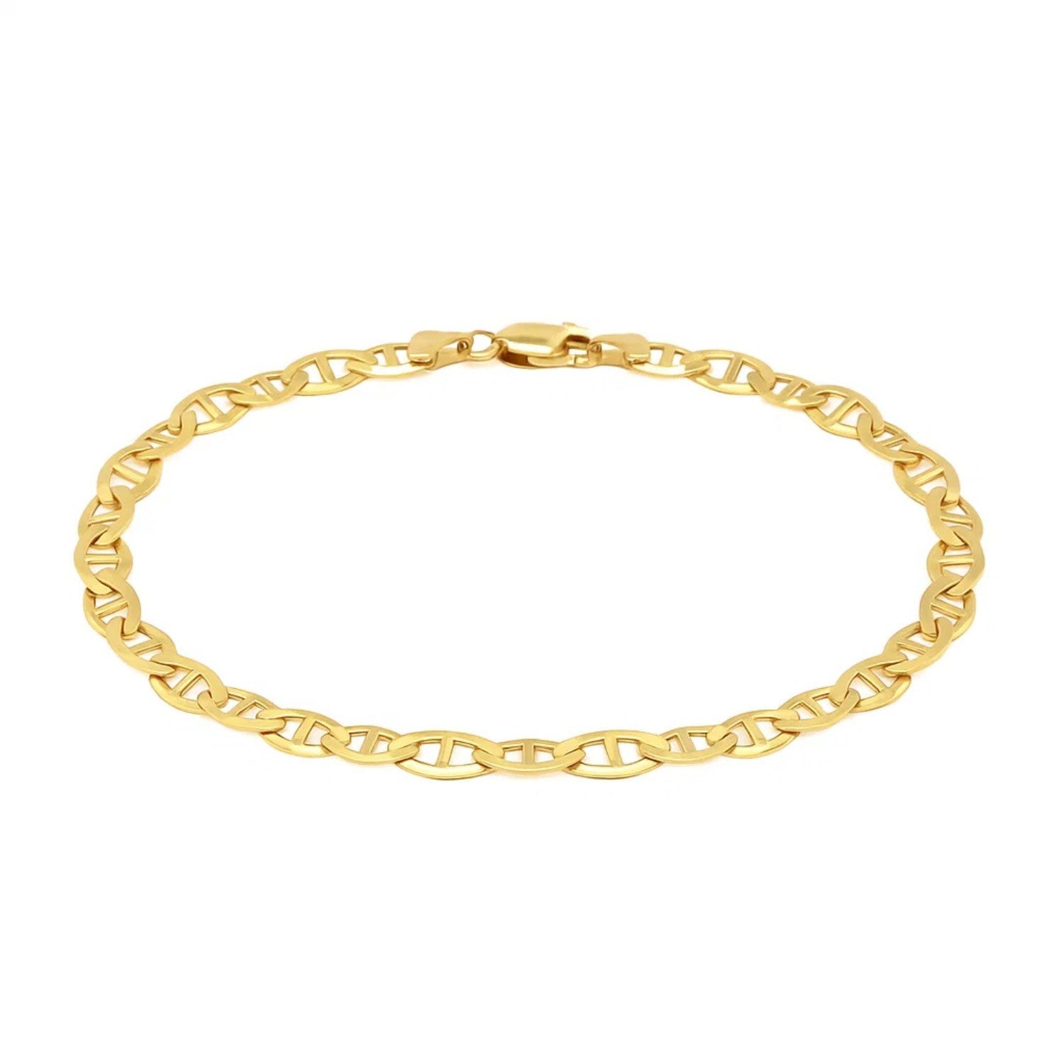 14k Yellow Gold Mariner Link Bracelet (5.10 mm)