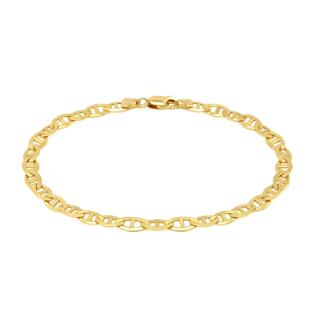 14k Yellow Gold Mariner Link Bracelet (5.10 mm)