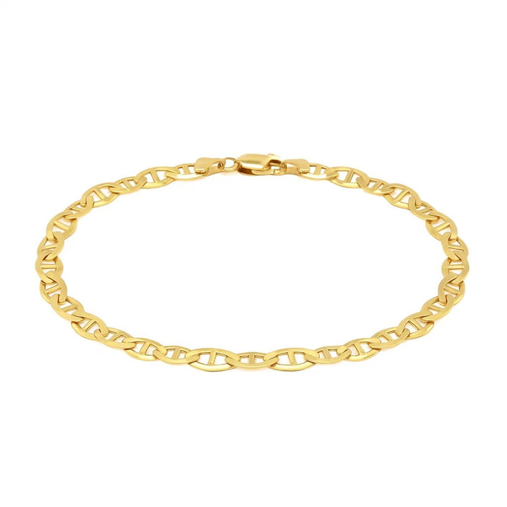 14k Yellow Gold Mariner Link Bracelet (5.10 mm)