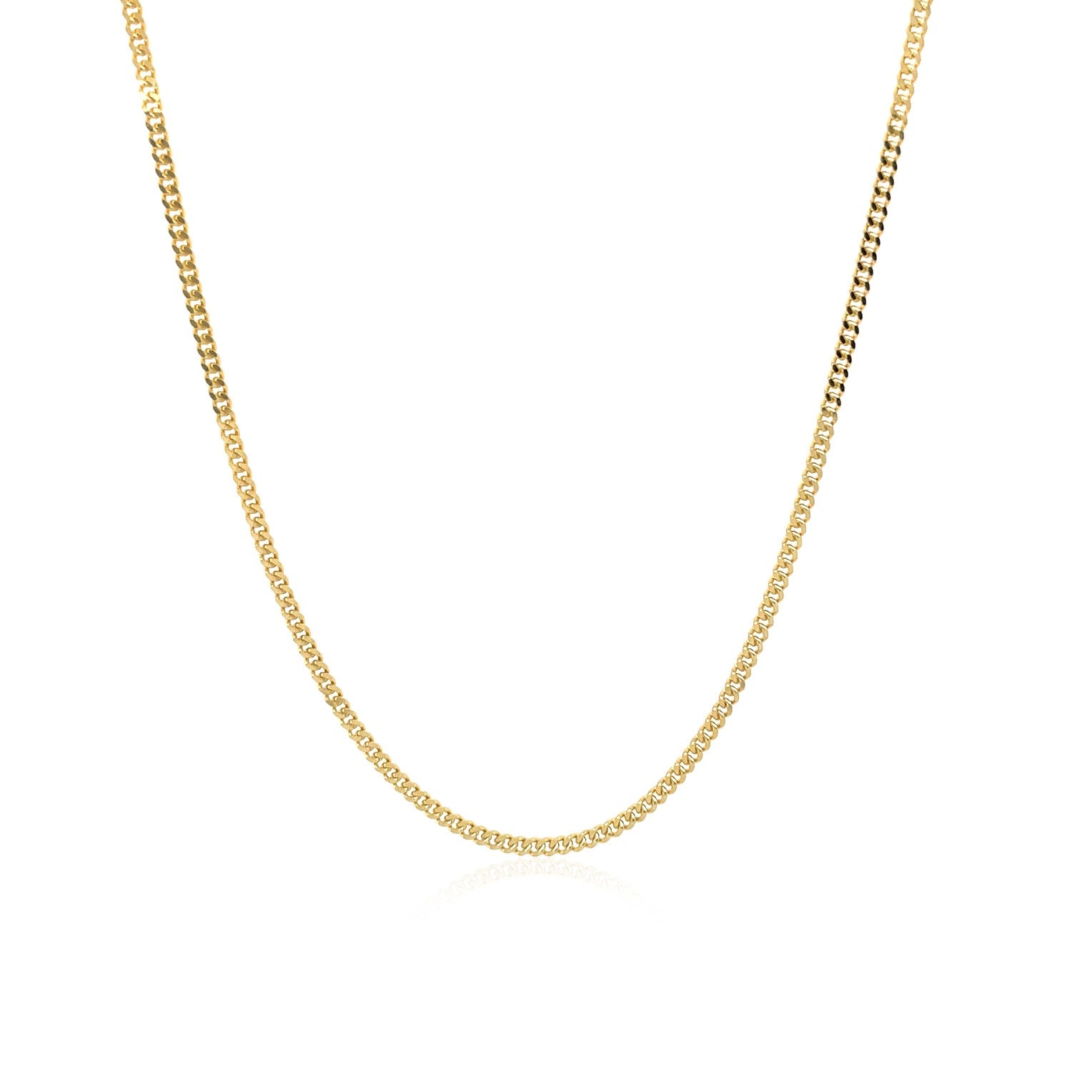 14k geelgouden Gourmette-ketting (1,40 mm)