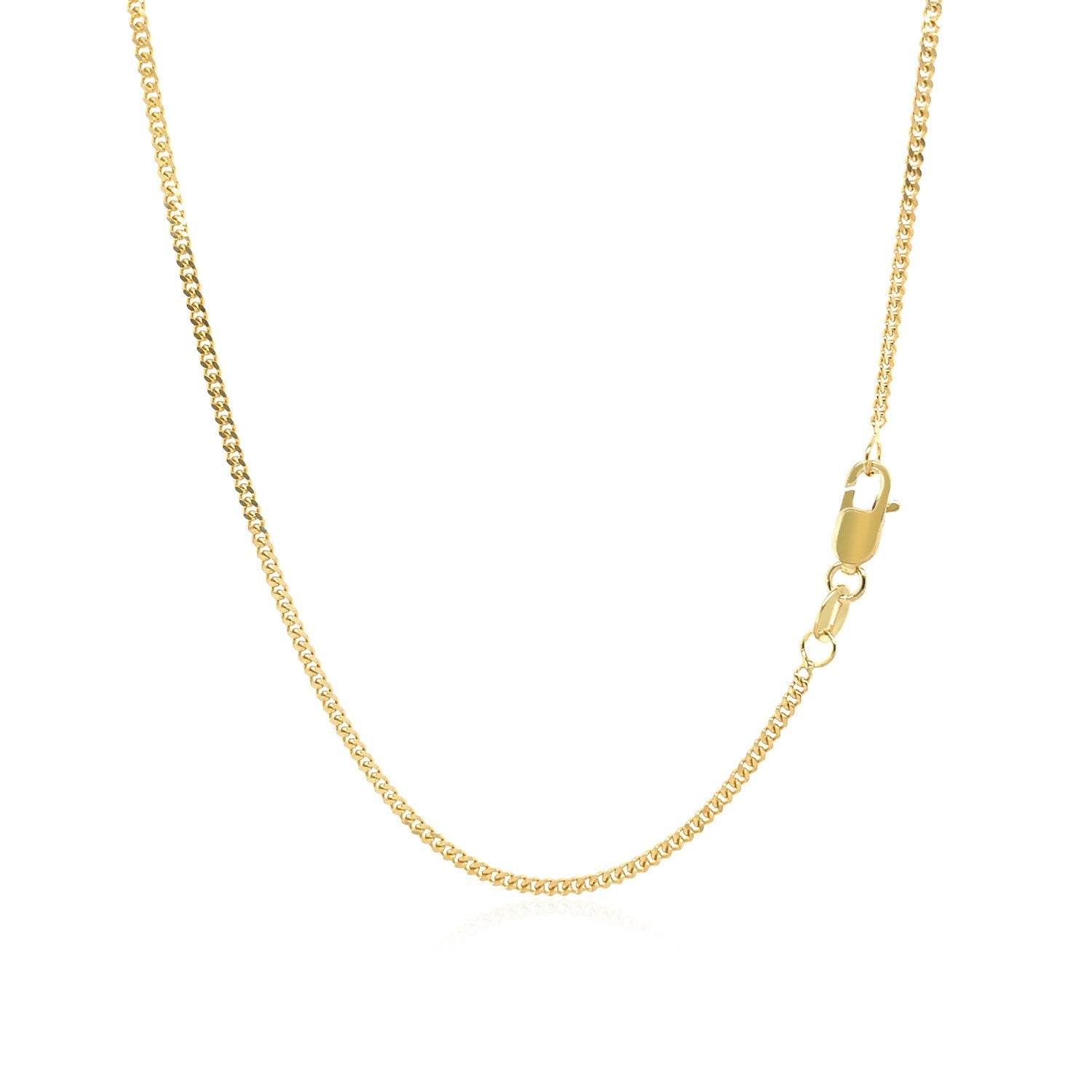 14k geelgouden Gourmette-ketting (1,40 mm)