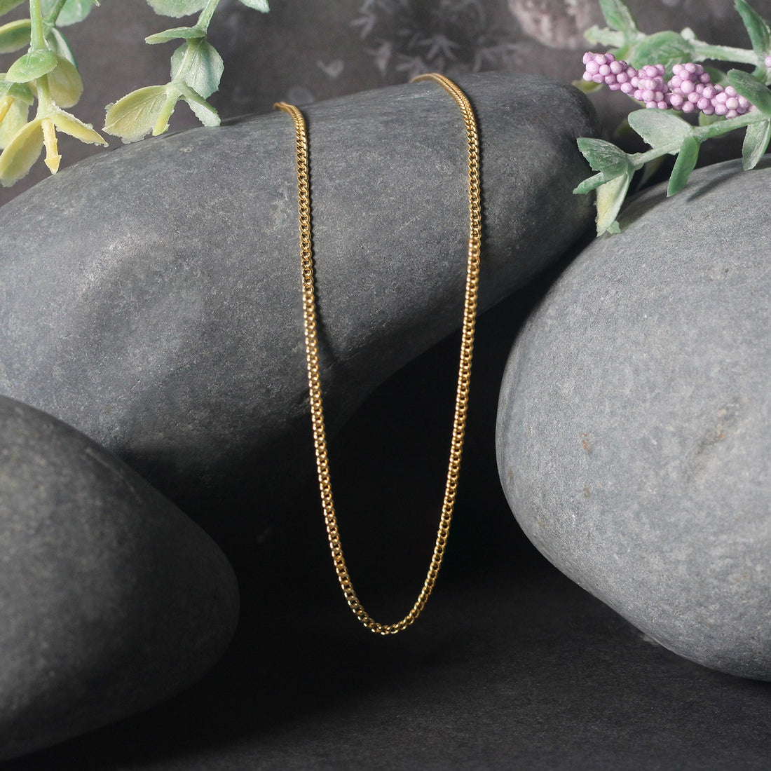 14k geelgouden Gourmette-ketting (1,40 mm)