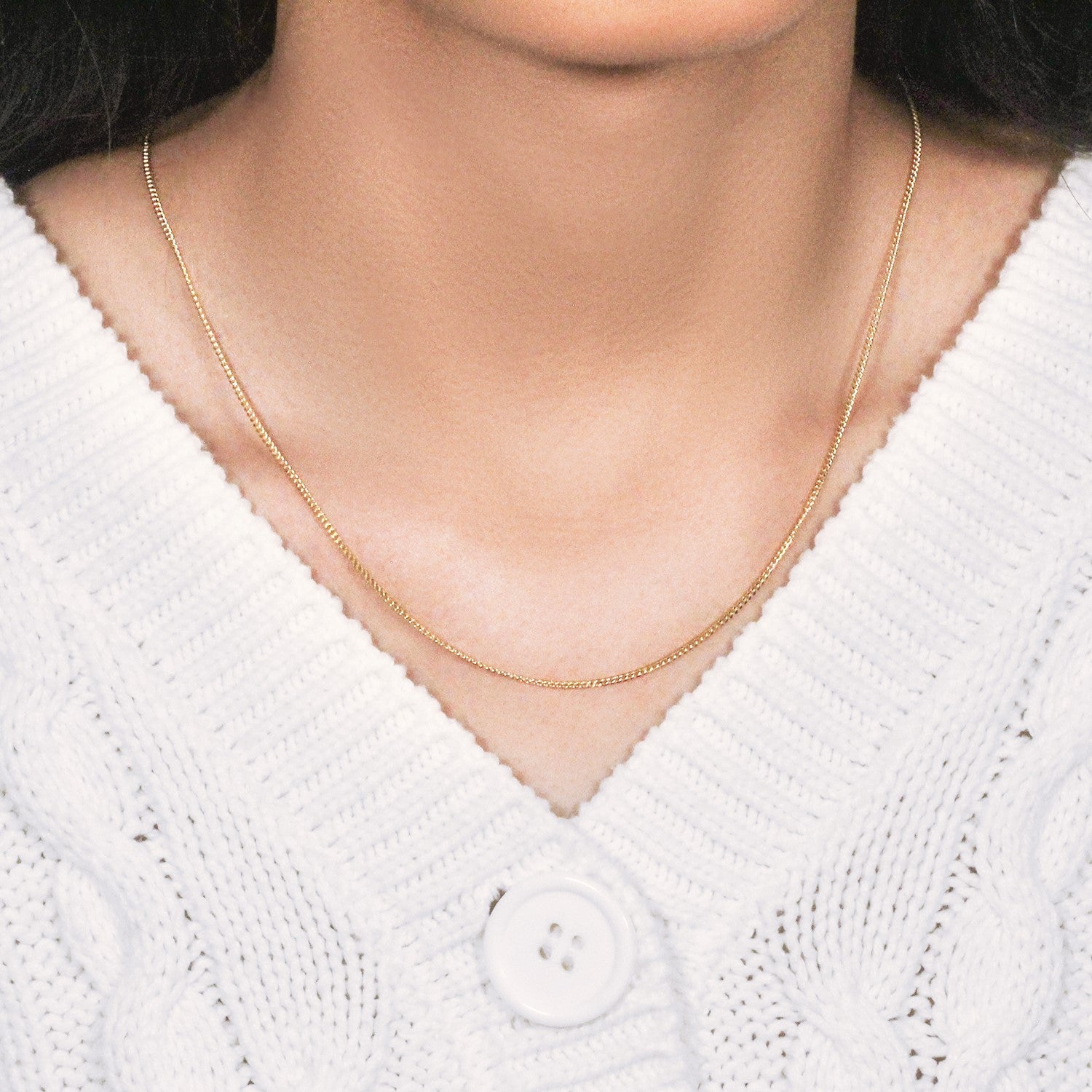 14k geelgouden Gourmette-ketting (1,40 mm)