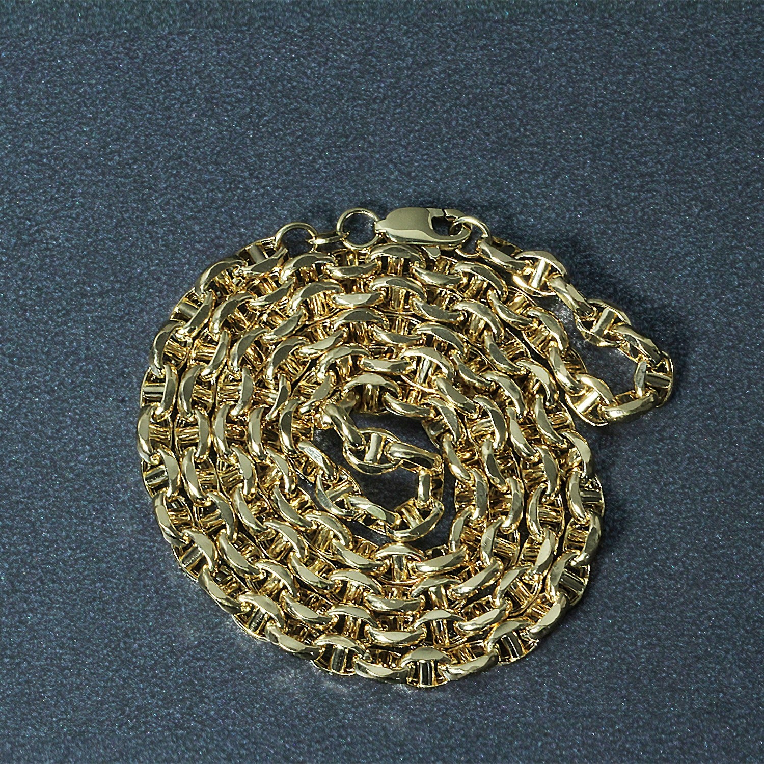 Chaîne ancre en or jaune 14 carats (4,50 mm)