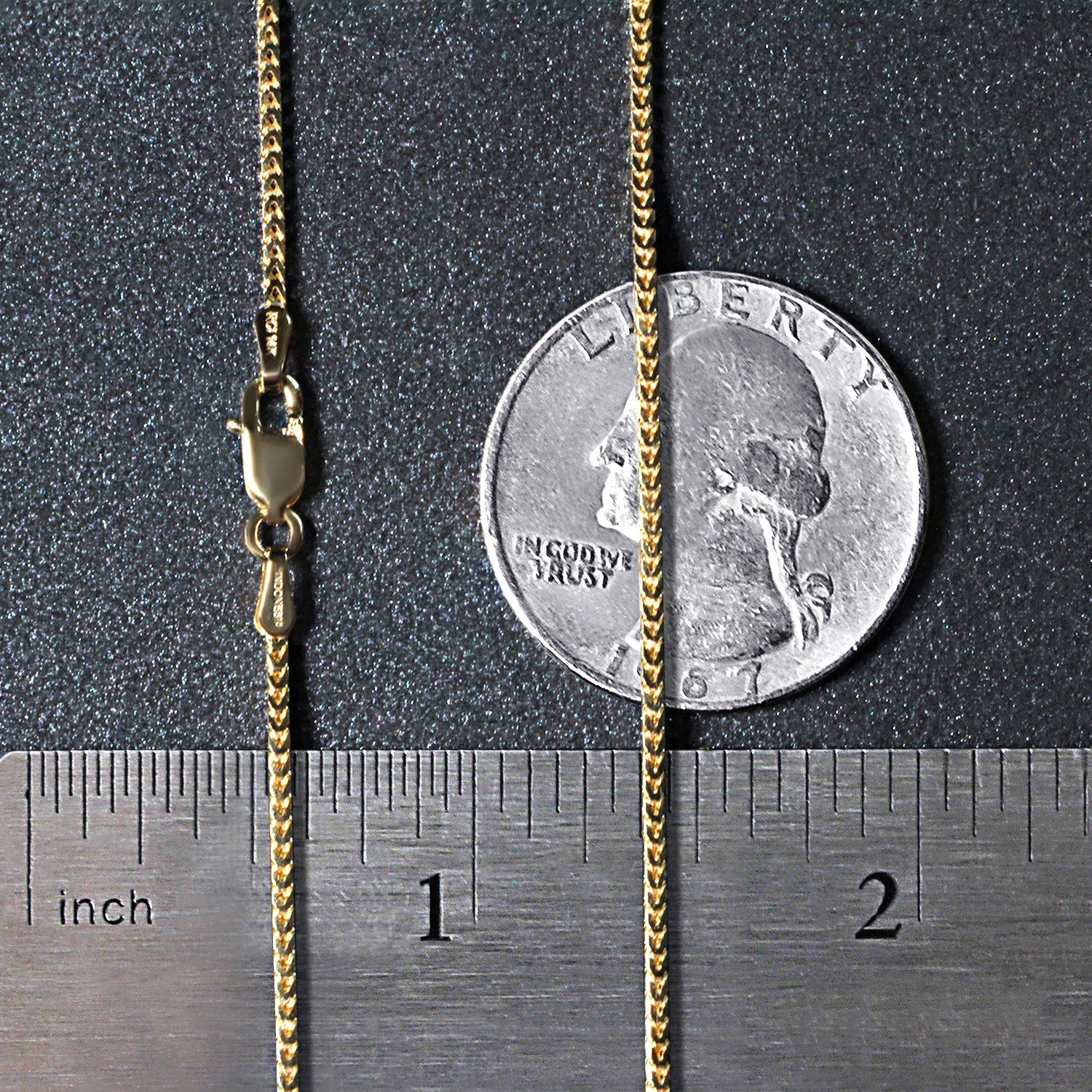 14k Yellow Gold Franco Chain (1.20 mm)