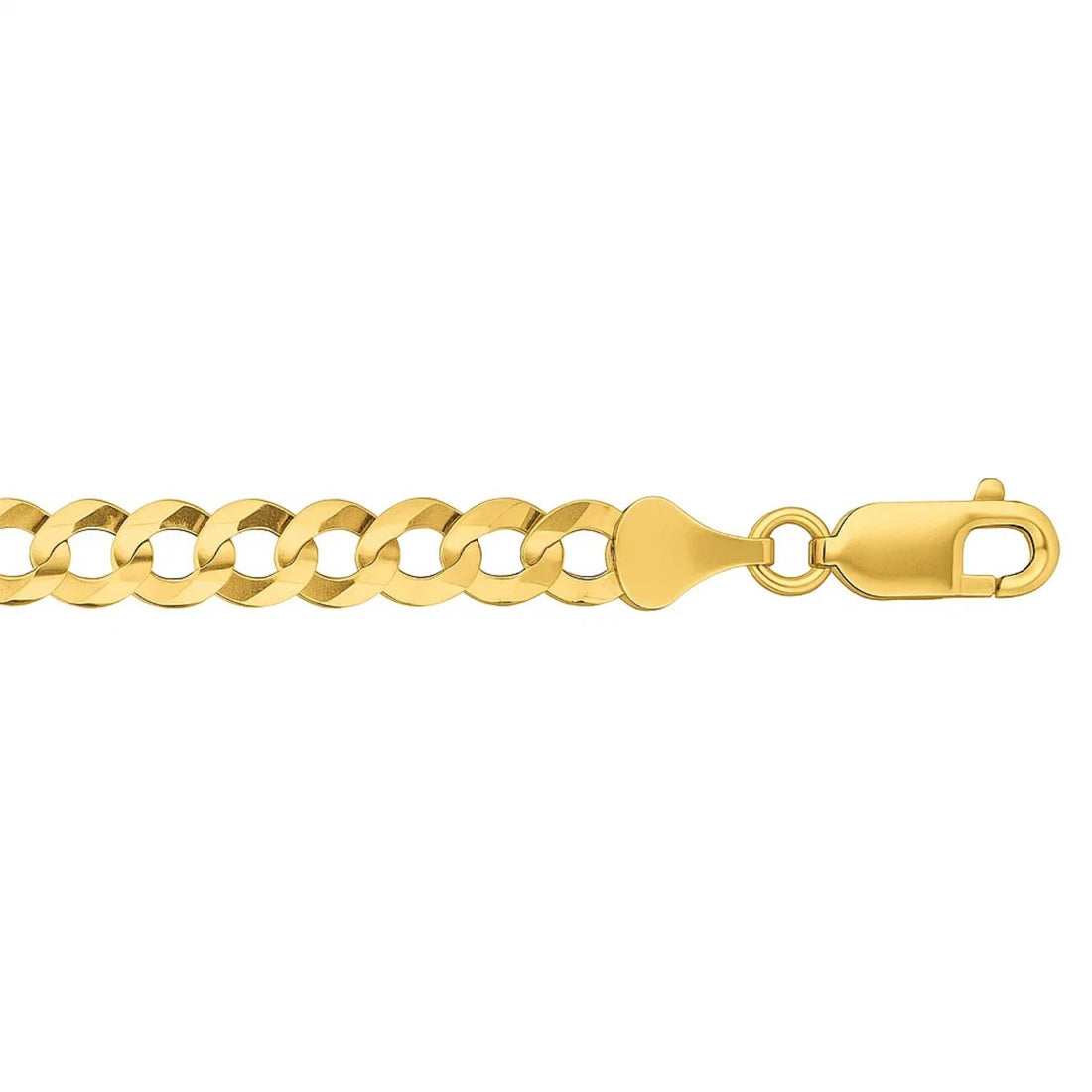 10k Yellow Gold Curb Bracelet (5.70 mm)