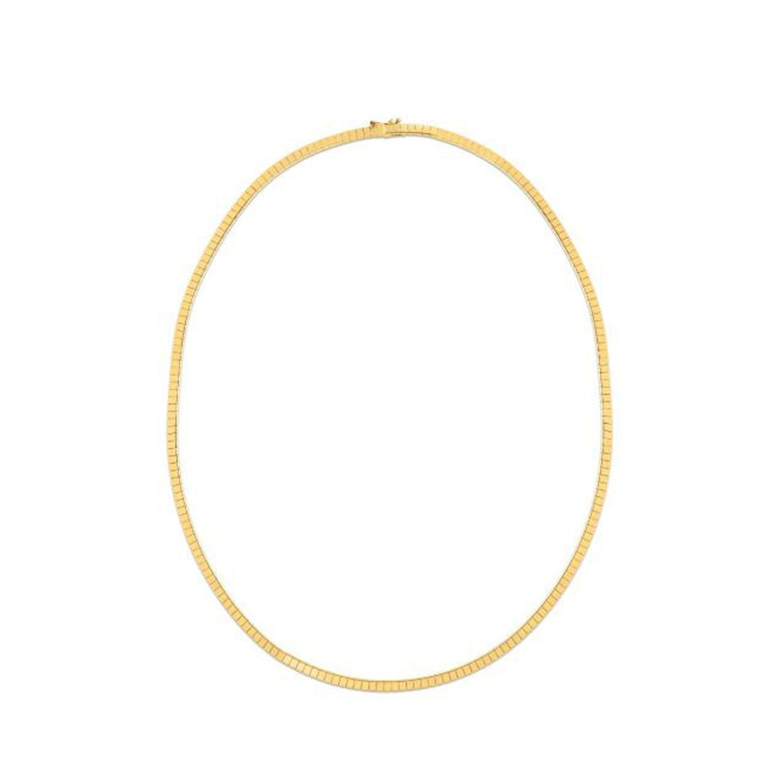 Collier Omega en or jaune 14 carats
