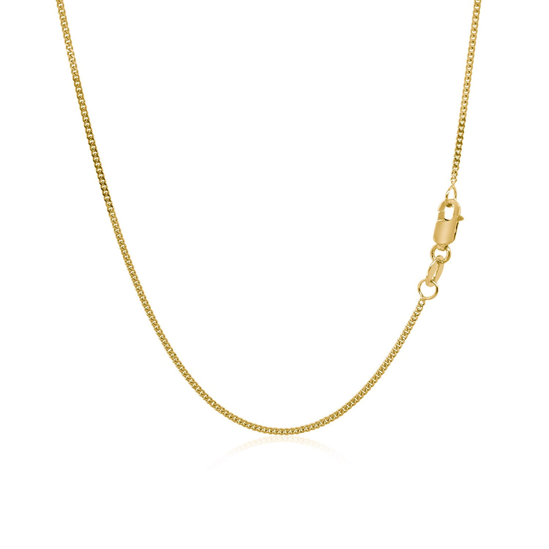 14k geelgouden gouretteketting 1,0 mm (1,00 mm)