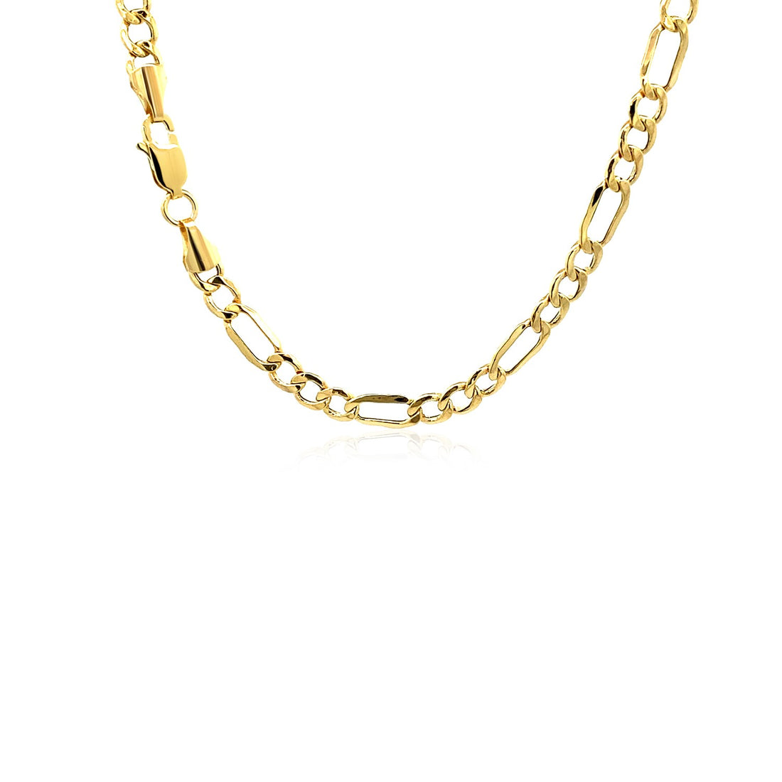 14k geelgouden Lite Figaro-ketting (4,70 mm)