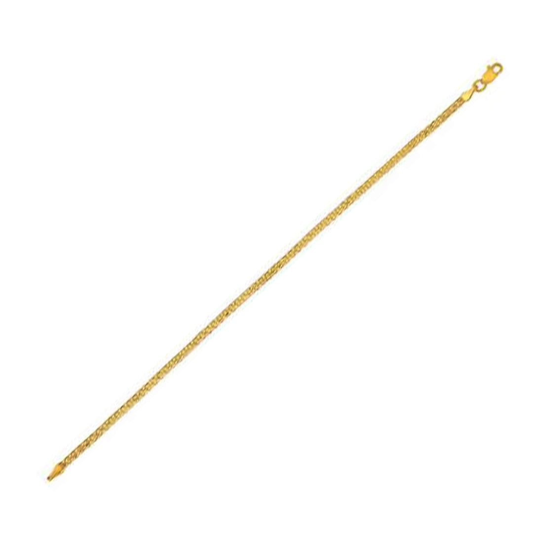 Chaîne Bismark en or jaune 14 carats (2,50 mm)