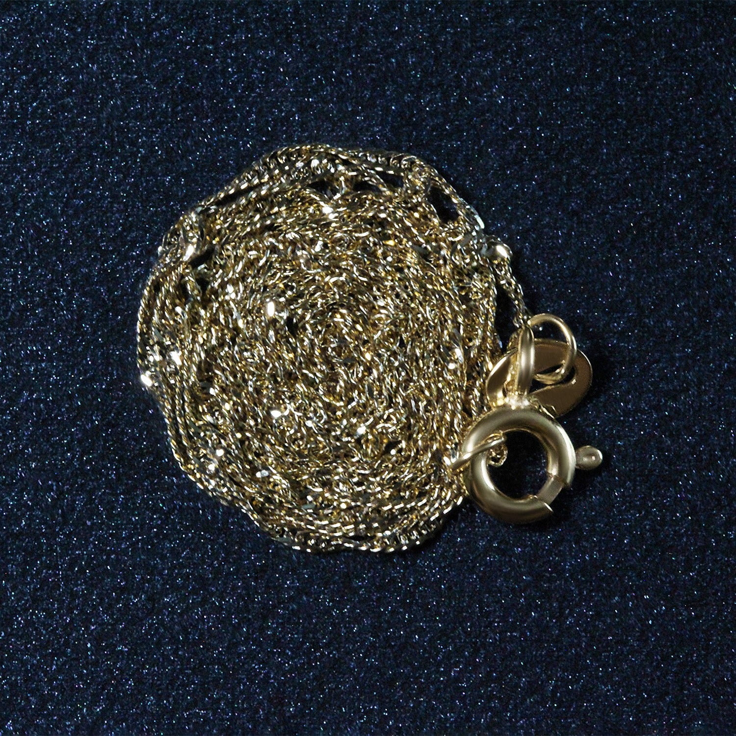 10k geelgouden Singapore-ketting (1,10 mm)