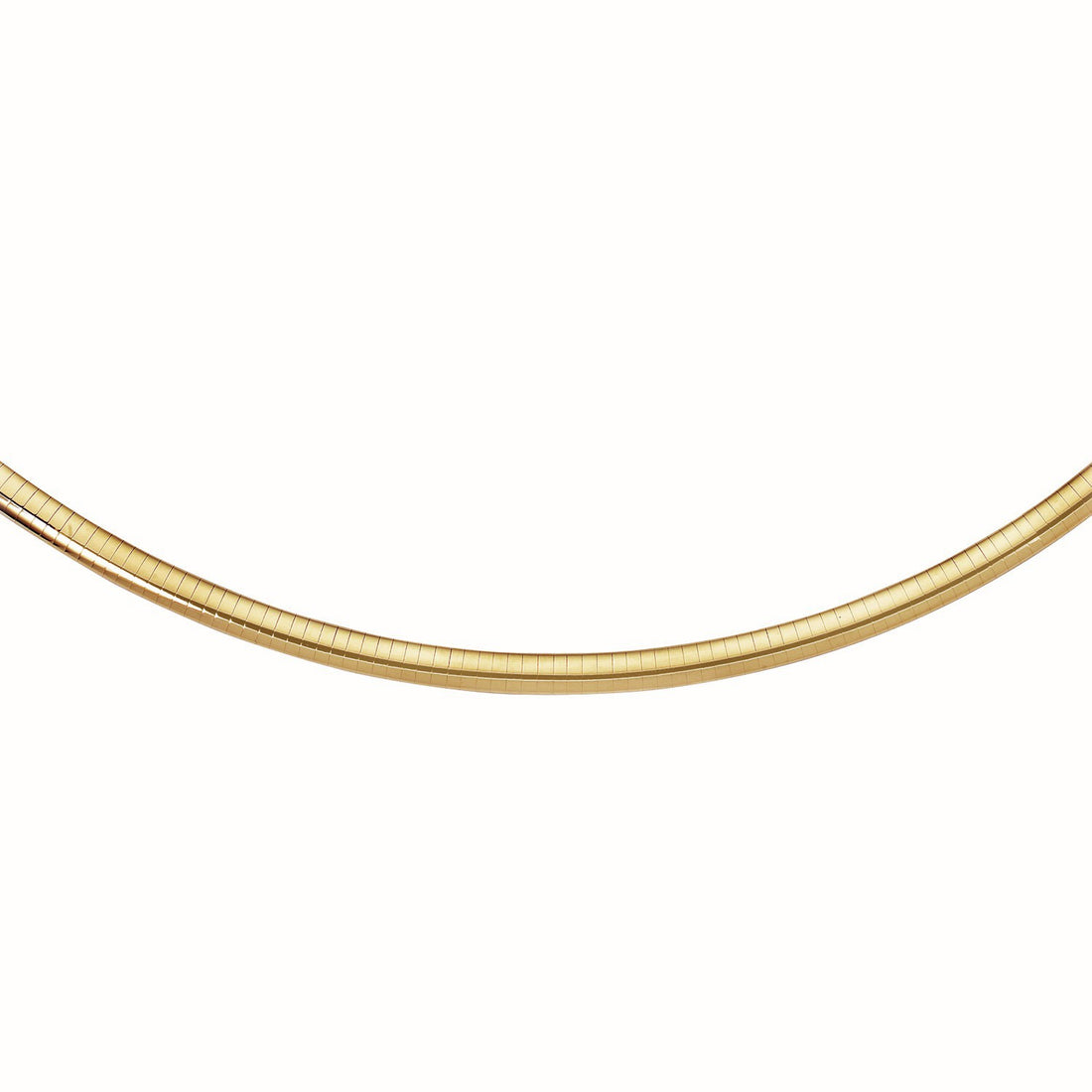 14k geelgouden klassieke Omega-stijl ketting (6,00 mm)