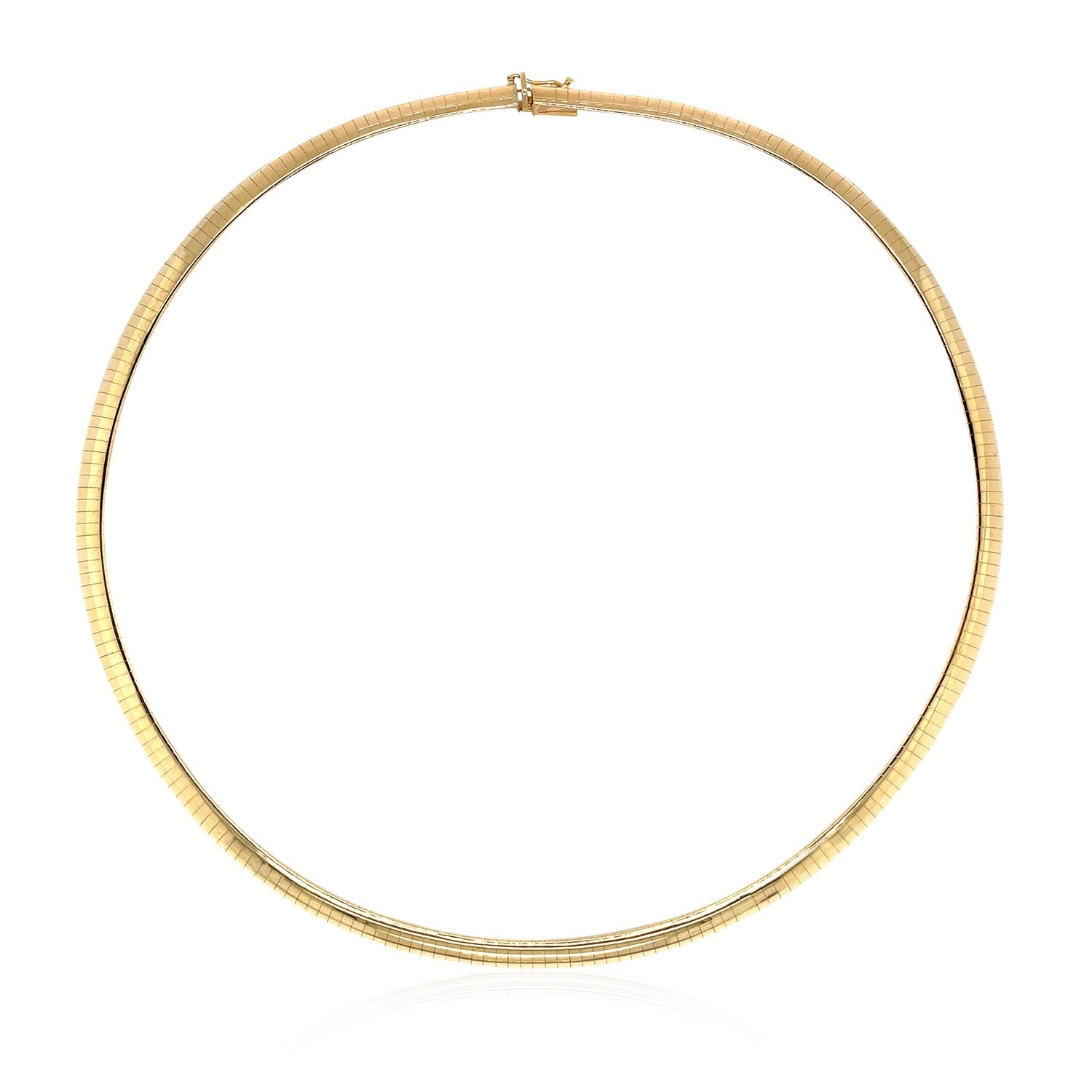 14k geelgouden klassieke Omega-stijl ketting (6,00 mm)