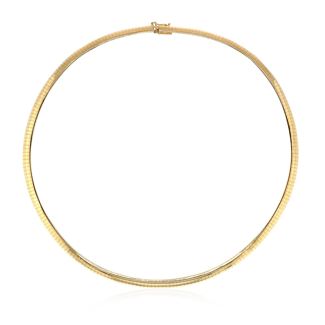 14k geelgouden klassieke Omega-stijl ketting (6,00 mm)
