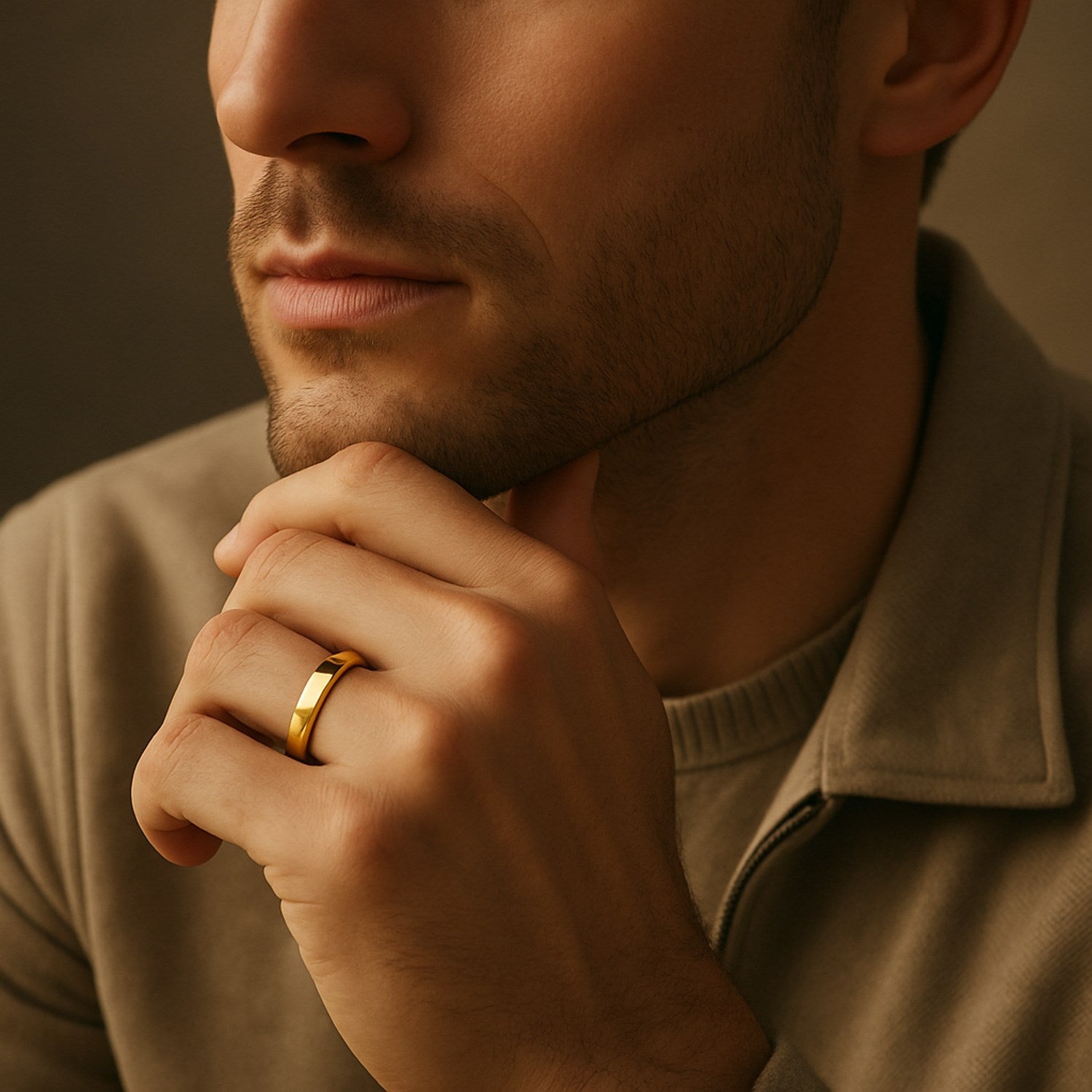 14k Yellow Gold Comfort Fit Wedding Band(5.00 mm)