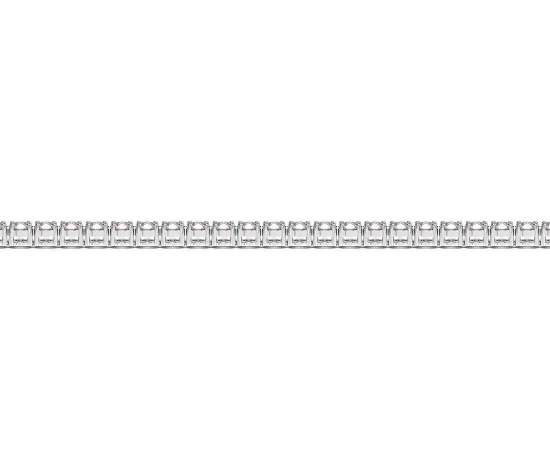 Lab Grown Round Diamond Tennis Bracelet in 14k White Gold (3 cctw F/G  VS2/SI1)