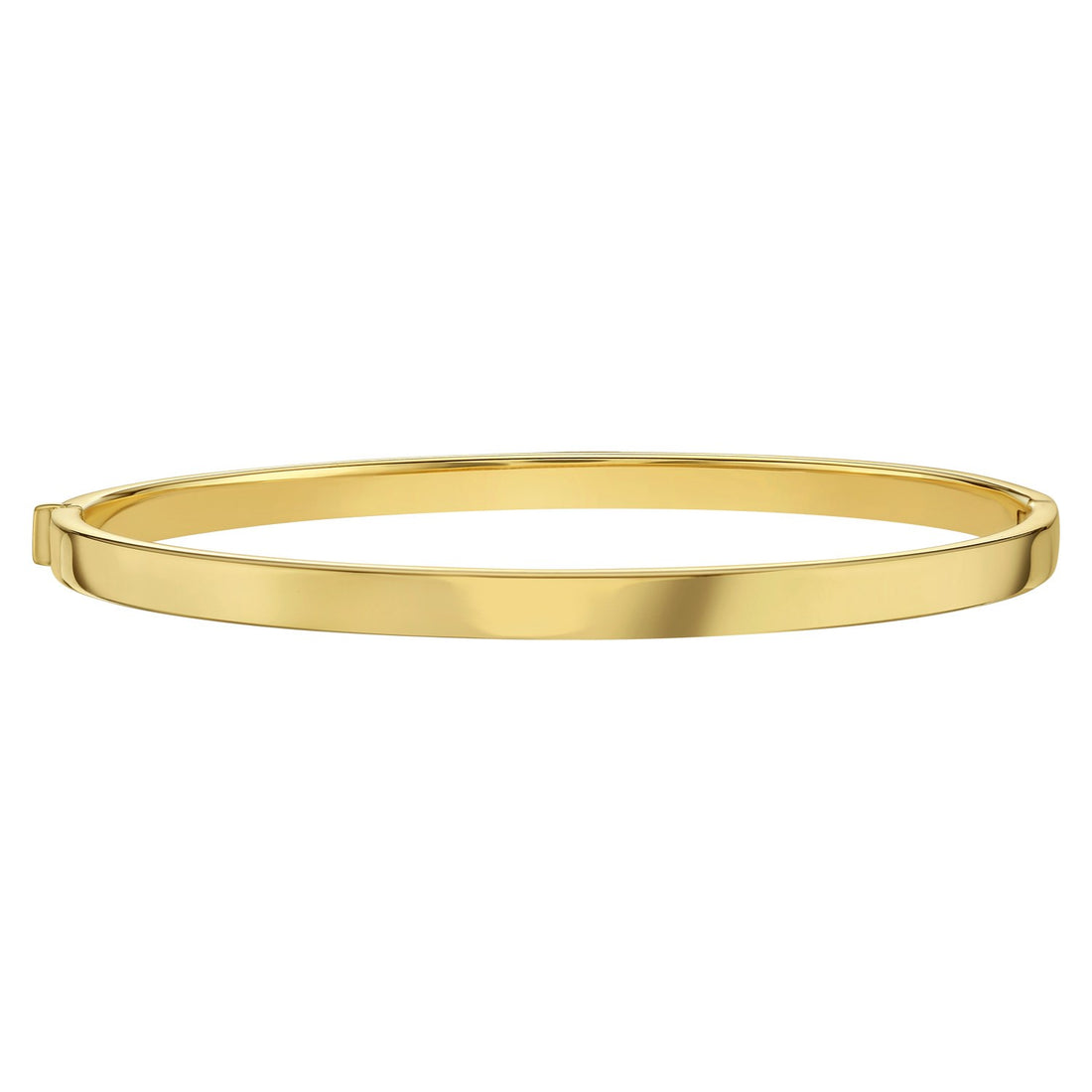 14K Yellow Gold Classic Bangle (4.00 mm)