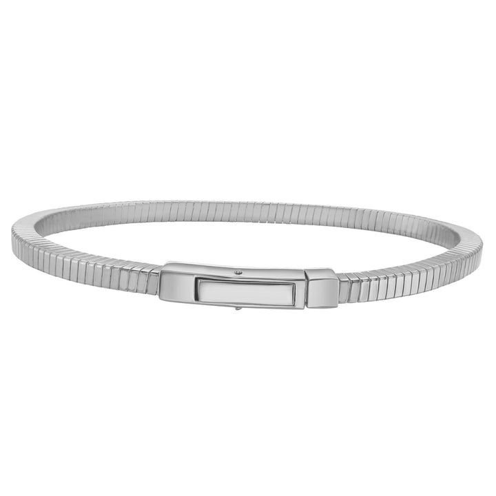 Sterling Silver Cubogas Chain Bracelet