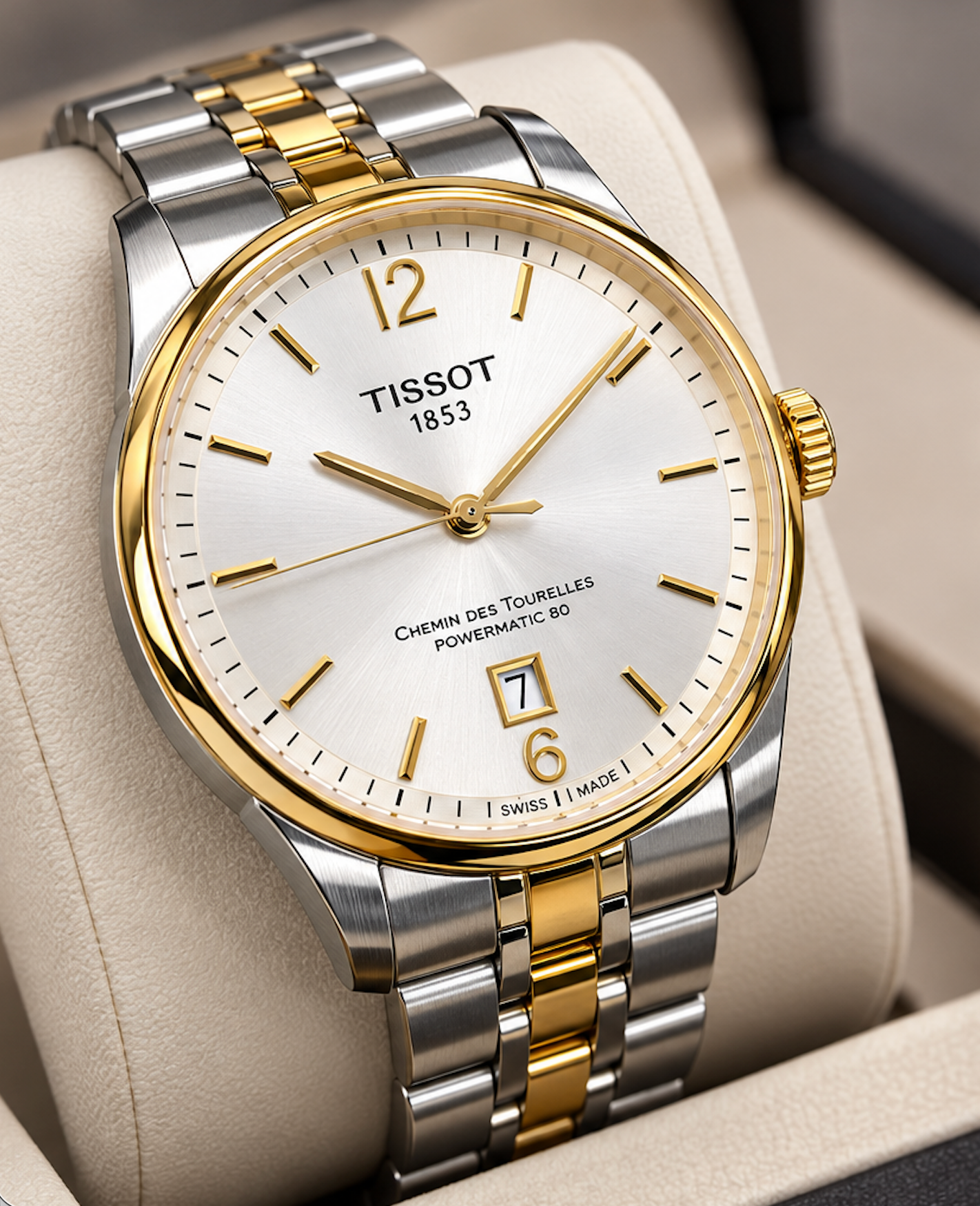 Tissot Chemin des Tourelles Powermatic 80 – Tijdloze Zwitserse elegantie - 25% RES/TRADE EURO