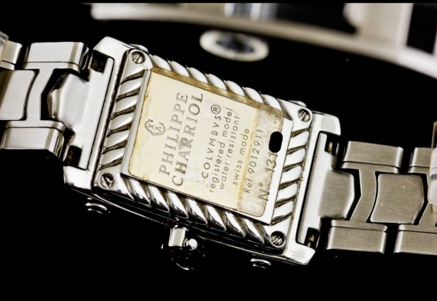 Philippe Charriol Colvmbvs Diamonds Vintage Horloge