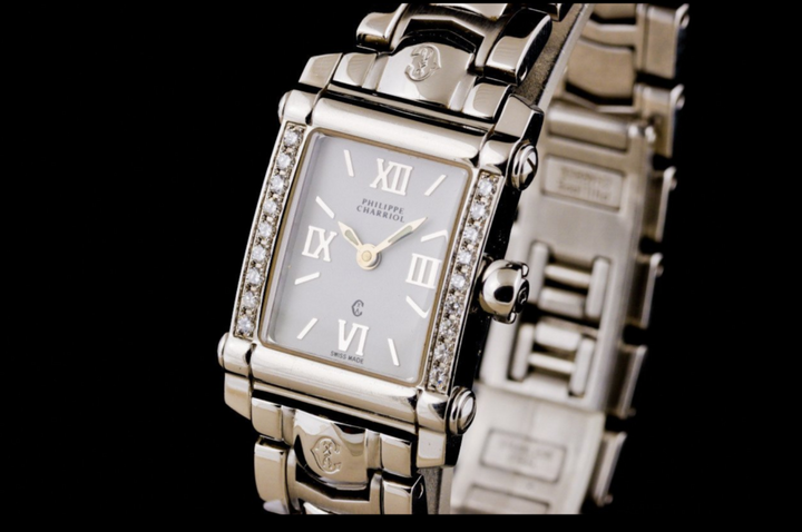Philippe Charriol Colvmbvs Diamonds Vintage Horloge