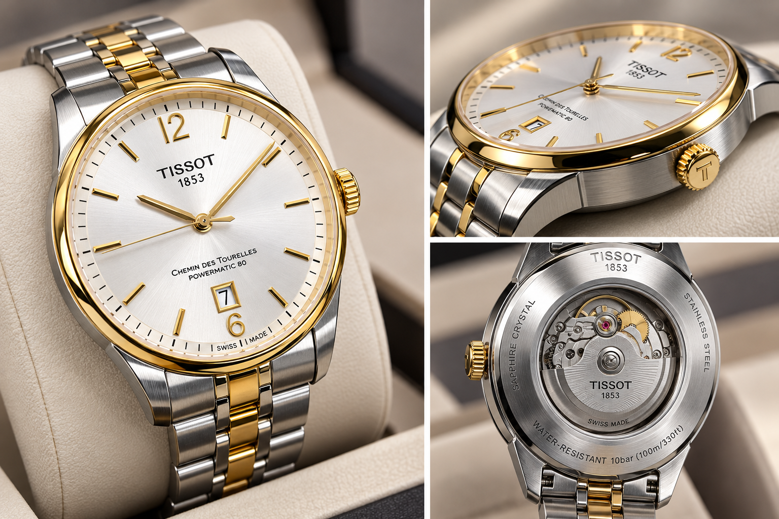 Tissot Chemin des Tourelles Powermatic 80 – Tijdloze Zwitserse elegantie - 25% RES/TRADE EURO