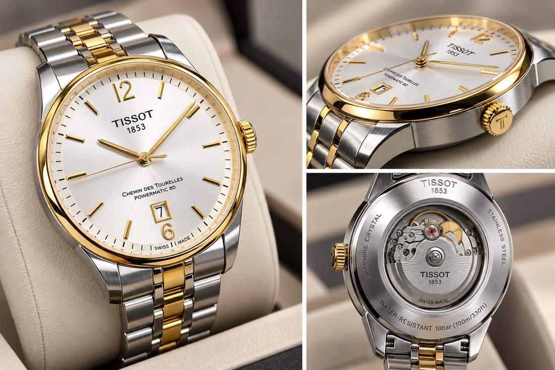 Tissot Chemin des Tourelles Powermatic 80 – Tijdloze Zwitserse elegantie - 25% RES/TRADE EURO