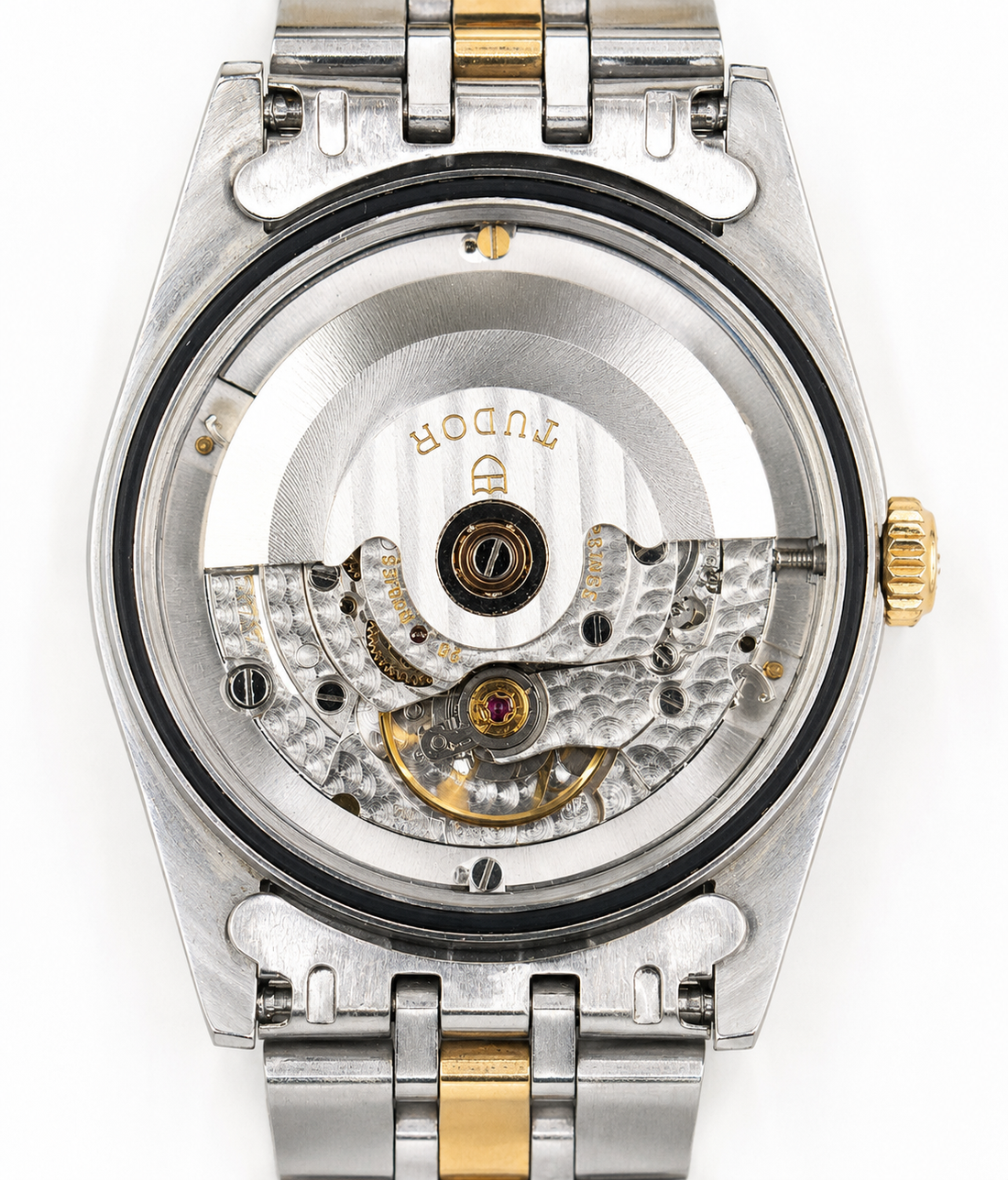 Tudor Prince Date+Day 36 mm – Ref. 76213 – Diamond Linen Dial – Vintage