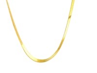 Chaîne à chevrons Super Flex en or jaune 14 carats (2,80 mm)