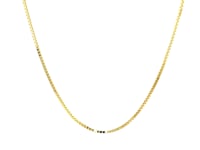 Chaîne classique en or jaune 10 carats (0,94 mm)
