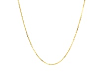 Chaîne câble en or jaune 10 carats (1,10 mm)