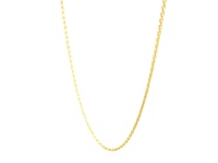 Chaîne à maillons ovales en or jaune 14 carats (0,97 mm)