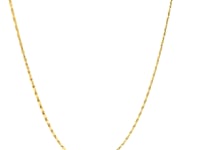 Chaîne pendentif Lumina en or jaune 14 carats (0,90 mm)