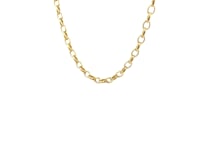 Chaîne Rolo ovale en or jaune 14 carats (3,20 mm)